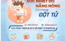 Bài tuyên truyền về phòng, chống đột quỵ trong mùa nắng nóng