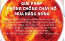 GIẢI PHÁP PHÒNG CHỐNG CHÁY NỔ MÙA NẮNG NÓNG