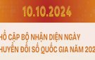PHỔ CẬP BỘ NHẬN DIỆN NGÀY CHUYỂN ĐỔI SỐ QUỐC GIA NĂM 2024