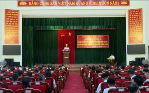 UBND HUYỆN THỌ XUÂN: LỚP BỒI DƯỠNG KỸ NĂNG VÀ NÂNG CAO HIỆU QUẢ TUYÊN TRUYỀN, PHỔ BIẾN GIÁO DỤC PHÁP LUẬT CHO CÁN BỘ, CÔNG CHỨC, NGƯỜI HOẠT ĐỘNG KHÔNG CHUYÊN TRÁCH CẤP XÃ, THỊ TRẤN